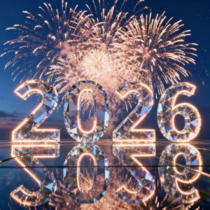 Crystal Glass 3D 2026 PNG