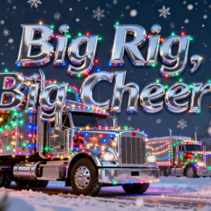 Big Rig Big Cheer Christmas Semi-Truck