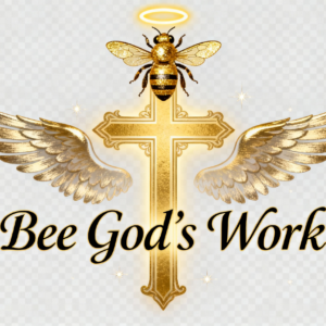 Bee God’s Work Gold Luxe Graphic