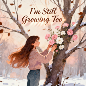 I’m Still Growing Too Winter Tree Woman