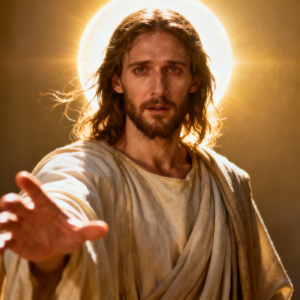 Realistic Jesus Reaching Out PNG