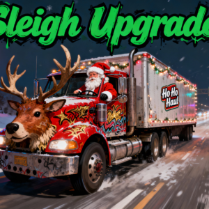 Sleigh Upgrade Santa 18-Wheeler